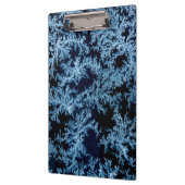 カリフォルニア州、霜のパターンのクローズアップ クリップボード (左)