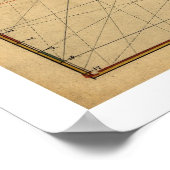 カリフォルニア州As An Island 1650 ポスター (角)