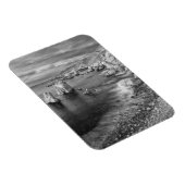 カリフォルニア州B&Wビーチ海岸線 マグネット (右側)