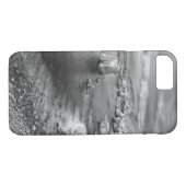 カリフォルニア州B&Wビーチ海岸線 Case-Mate iPhoneケース (裏面(横))