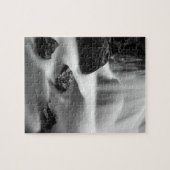 カリフォルニア州B&W滝 ジグソーパズル (横)