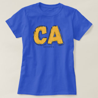 カリフォルニア州CA Tシャツ
