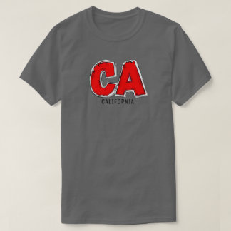 カリフォルニア州CA Tシャツ