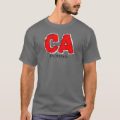 カリフォルニア州CA Tシャツ (正面)