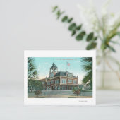 カリフォルニア州City HallHealdsburgの外観 ポストカード (スタンド正面)