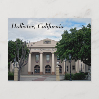 カリフォルニア州Downtown Hollister ポストカード