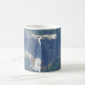 カリフォルニア州Glacier Pointからのネバダ秋のビュー コーヒーマグカップ (中央)