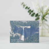 カリフォルニア州Glacier Pointからのネバダ秋のビュー ポストカード (スタンド正面)