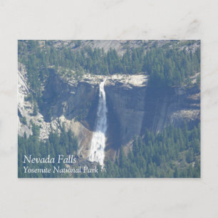 カリフォルニア州Glacier Pointからのネバダ秋のビュー ポストカード