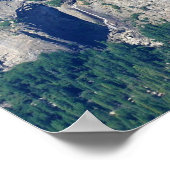 カリフォルニア州Glacier Pointのヨセミテ秋 ポスター (角)