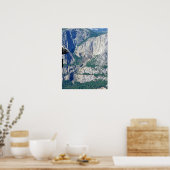 カリフォルニア州Glacier Pointのヨセミテ秋 ポスター (キッチン)