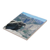 カリフォルニア州Glacier Pointの上位ヨセミテ秋 タイル (側面)