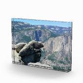 カリフォルニア州Glacier Pointの上位ヨセミテ秋 フォトブロック (右)