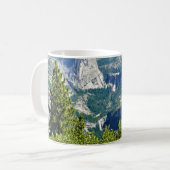 カリフォルニア州Glacier PointのVernal & Nevada秋 コーヒーマグカップ (正面左)