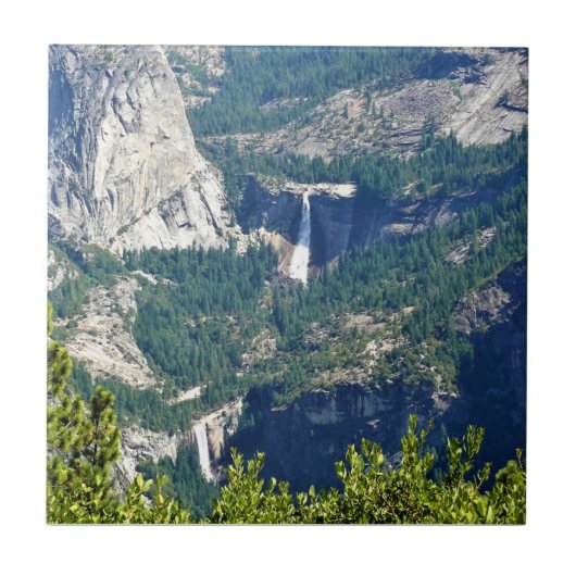 カリフォルニア州Glacier PointのVernal & Nevada秋 タイル (正面)