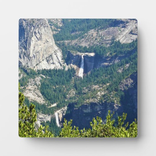 カリフォルニア州Glacier PointのVernal & Nevada秋 フォトプラーク (正面)