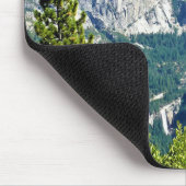 カリフォルニア州Glacier PointのVernal & Nevada秋 マウスパッド (コーナー)