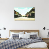 カリフォルニア州Irvin StreetHanfordのビュー キャンバスプリント (インサイチュ (寝室))