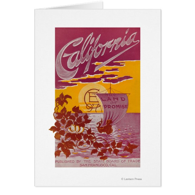 カリフォルニア州Land of Promise Poster (正面)