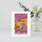 カリフォルニア州Land of Promise Poster ポストカード (スタンド正面)