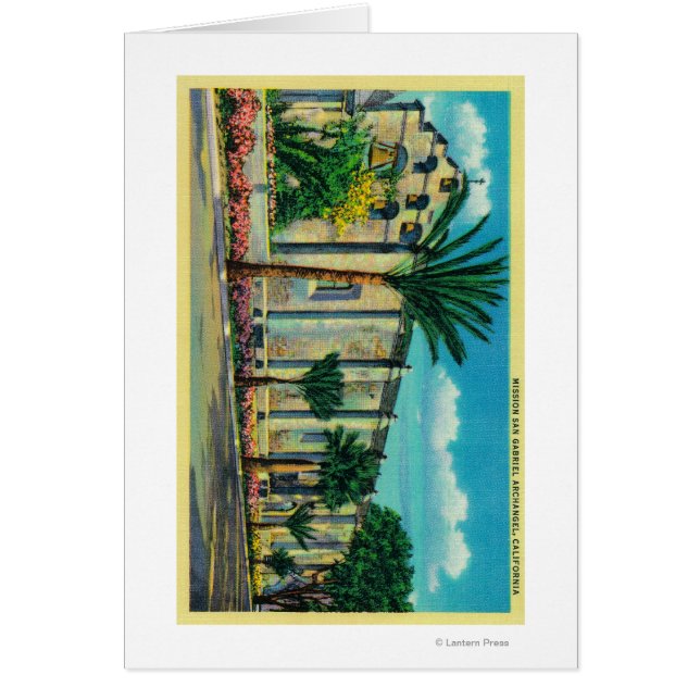 カリフォルニア州Mission San GabrielSan Garbriel (正面)