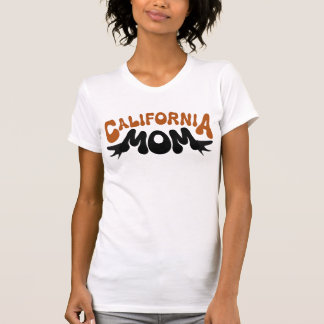 カリフォルニア州Momタイプロゴバッジ火災 Tシャツ