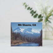 カリフォルニア州Mt Shasta ポストカード (スタンド正面)