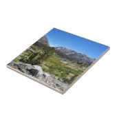 カリフォルニア州Tioga Pass、Shell Lakeのビュー タイル (側面)