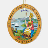 カリフォルニア徴候 セラミックオーナメント (左)