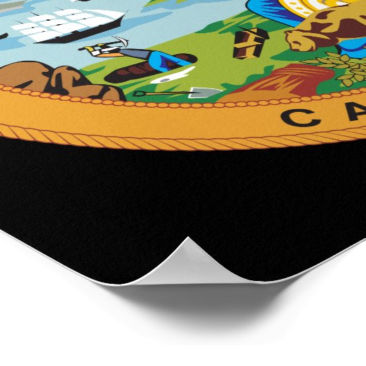 カリフォルニア徴候 ポスター (角)