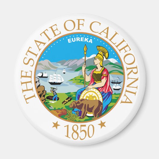 カリフォルニア徴候 マグネット (正面)