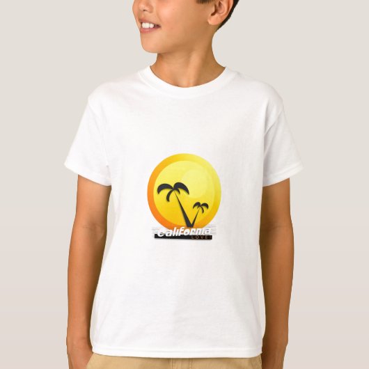 カリフォルニア愛 Tシャツ (正面)