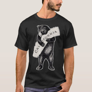 カリフォルニア抱擁 アイラブカリフォルニア レトロ カリフォルニア T Tシャツ