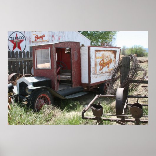 カリフォルニア放棄バークのトラック ポスター (正面)