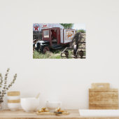 カリフォルニア放棄バークのトラック ポスター (キッチン)