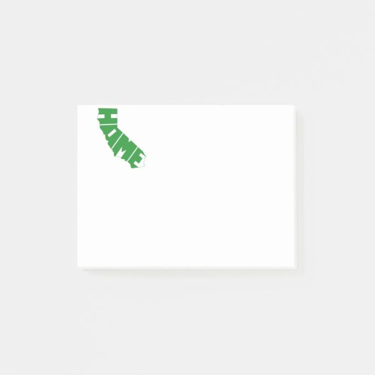 カリフォルニア故郷の州 ポストイット (正面)