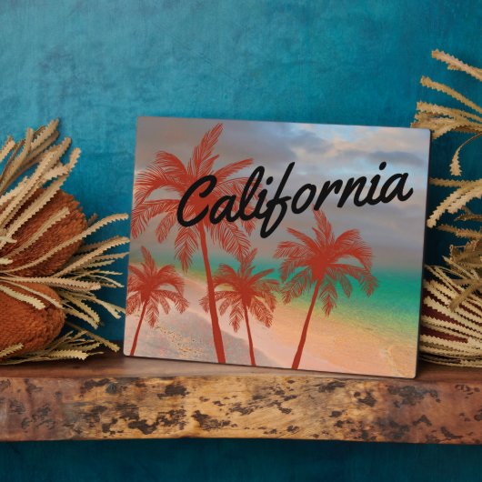 カリフォルニア斑 フォトプラーク (側面)