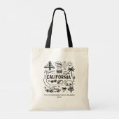 カリフォルニア旅行 家族再会 オーダーメイド トートバッグ (裏面)