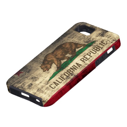カリフォルニア旗の穹窖のVibeのiPhone 5の場合 Case-Mate iPhoneケース (下部)