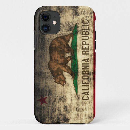 カリフォルニア旗の穹窖のVibeのiPhone 5の場合 Case-Mate iPhoneケース (裏面)