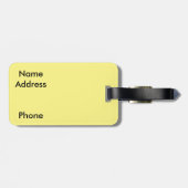 カリフォルニア旗の荷物のラベル ラゲッジタグ (裏面横)