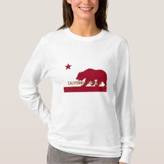 カリフォルニア旗のTシャツ-ビッグ・ベアの変形 Tシャツ