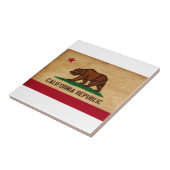 カリフォルニア旗 タイル (側面)