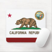 カリフォルニア旗 マウスパッド (マウス)