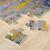 カリフォルニア春景観 | エルマーワッテル ジグソーパズル (側面)