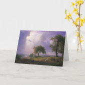 カリフォルニア春 | アルバートビエルシュタット カード (黄色い花)