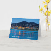 カリフォルニア暗いプロダクトの後のMorro湾 カード (黄色い花)