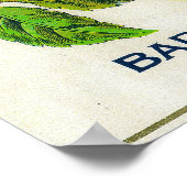 カリフォルニア梨ラベル ポスター (角)