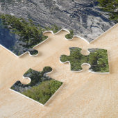 カリフォルニア氷河ポイントからのヨセミテのビュー ジグソーパズル (側面)