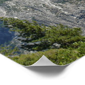 カリフォルニア氷河ポイントからのヨセミテのビュー ポスター (角)